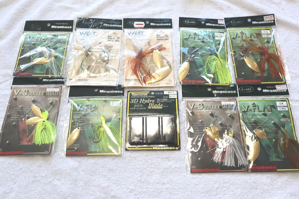 New Megabass V-FLAT V-flat Mini Near Mint megabass spinnerbait 14-2 - Image 1
