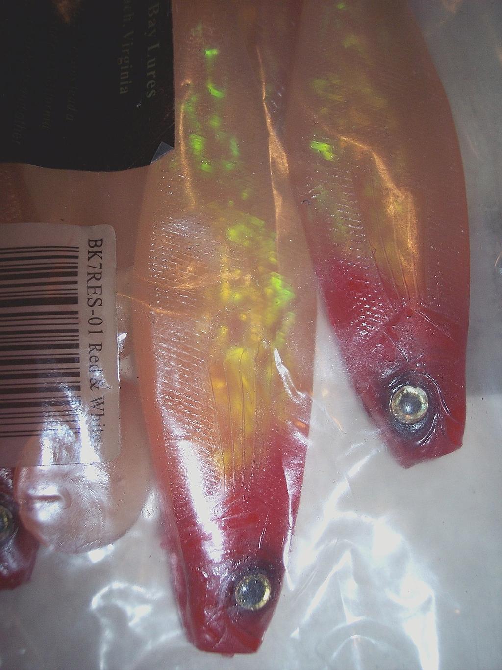 Chesapeake Bay Lure Red Eye Shad 7" Baitfish Umbrella Rig Striper Musky Pike - Image 7