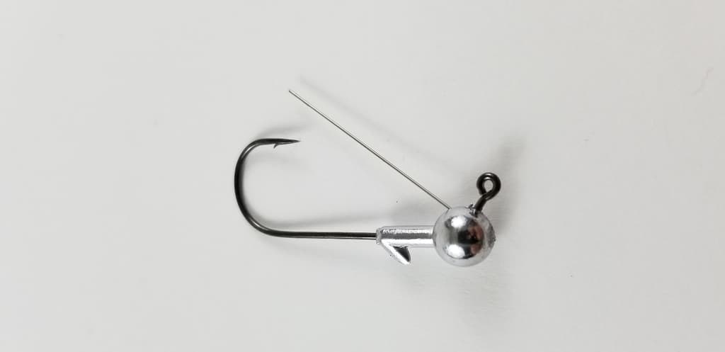 12 Pack 1/4oz Weedless Jighead Wire STRAIGHT EYE Grub Head Swimbait Umbrella Rig - Image 3