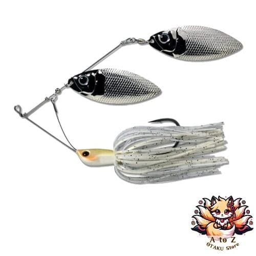 NEW deps Huge Spinnerbait 1.5oz #02 Albino - Image 1