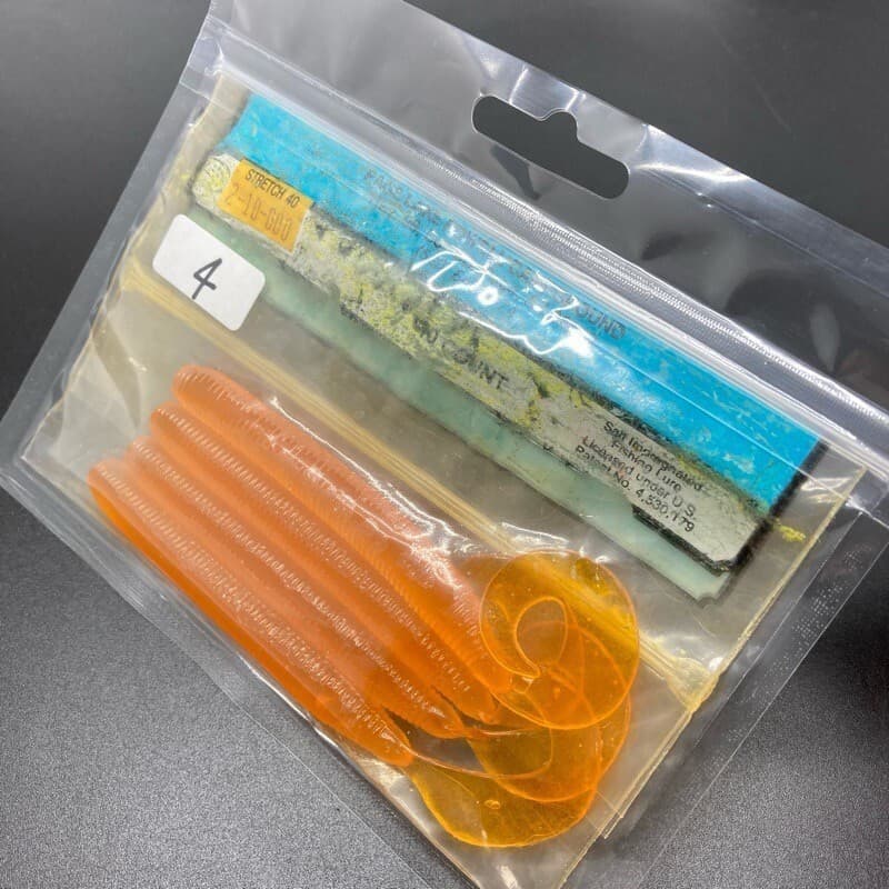 818347 Gary Yamamoto Stretch 40 Slender Gloves 4 Pieces 000 Nice   Pretty Tarnis - Image 3