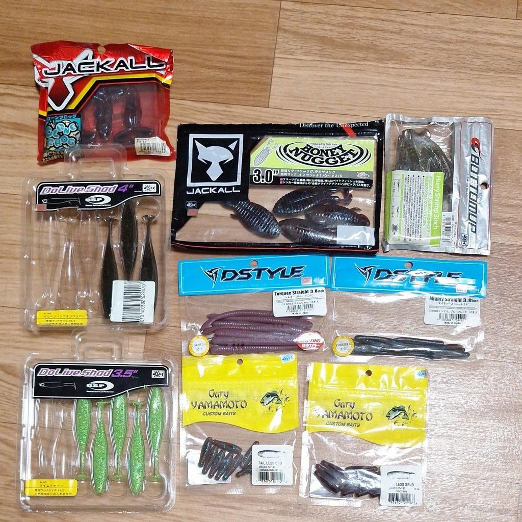 Worm set OSP Gary Yamamoto D-style Bottom Up OSP Drive Shad Torquiestraight - Image 1