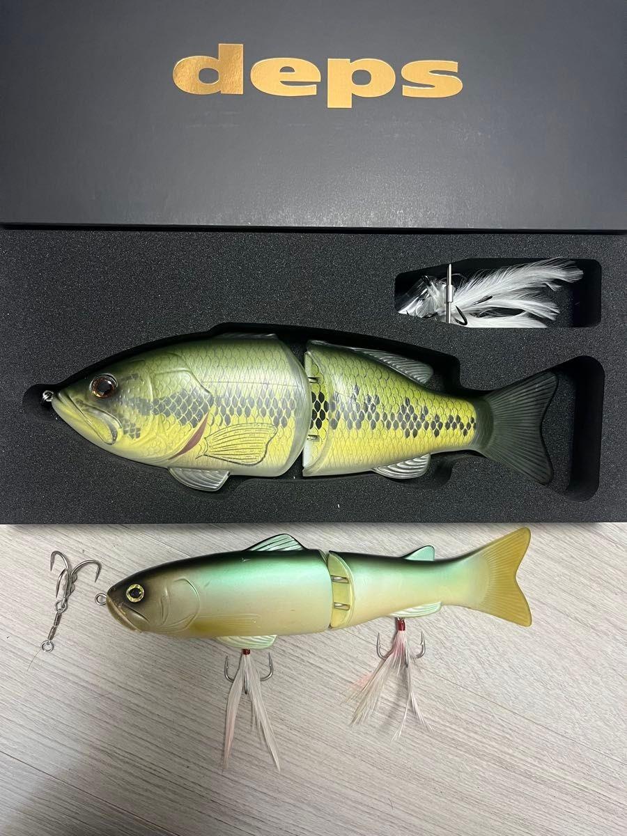 Deps Code Name Bass Old Slide Swimmer 250 Floating Swimbait with Magnet - Image 1