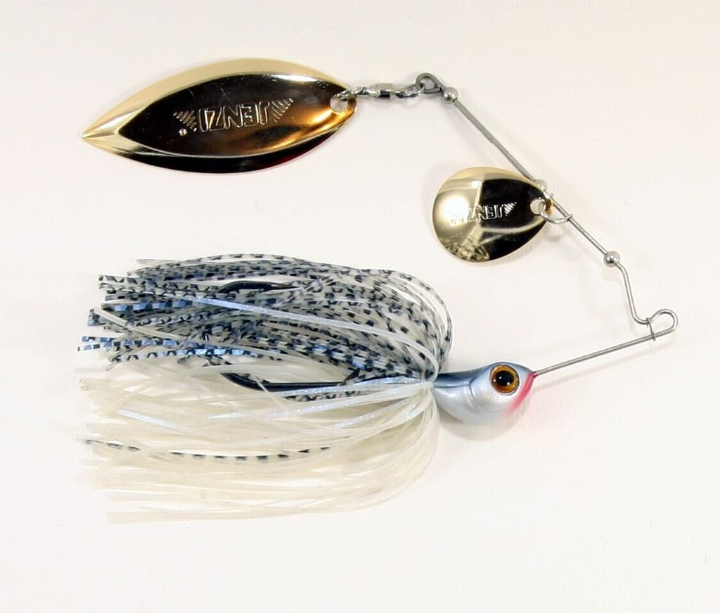 Jenzi Corrigator Pea Cock SL Silver 21G Spinnerbait Predator Wobbler Zander - Image 1