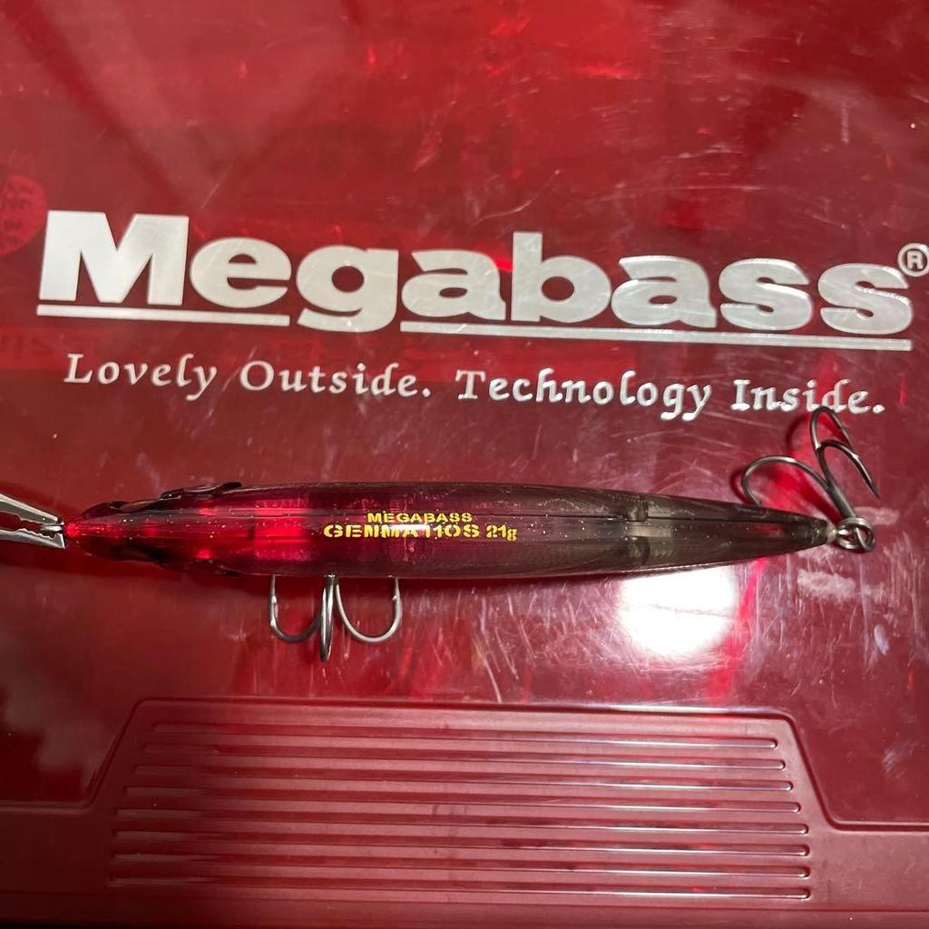 Megabass Genma 110S 21g Glide Swimbait Used Fishing Lure - Image 7