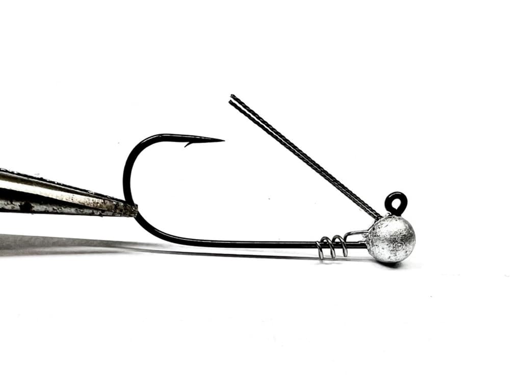 5 - 1/8oz Weedless Swimbait Jighead With Screwlock. Umbrella Rig Or Single - Image 1