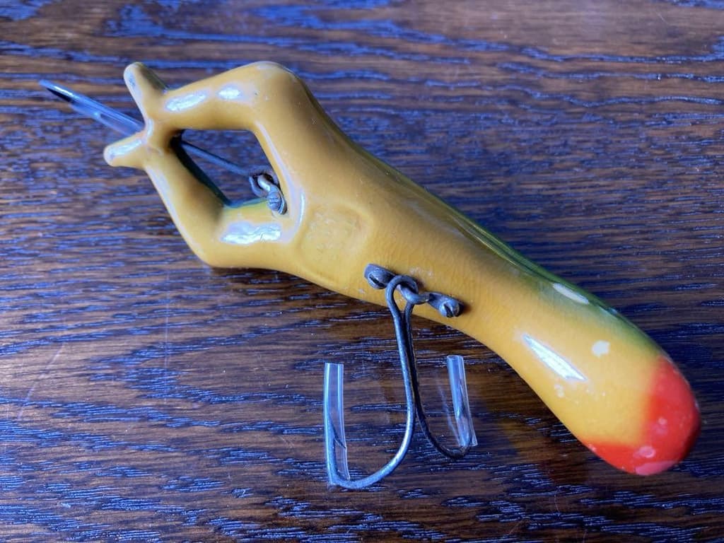 Shipping Included Old Heddon Rooney Frog Lure - Image 2