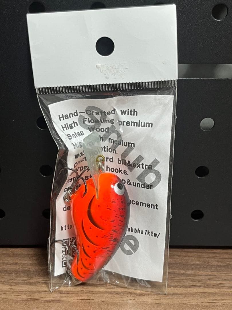 KTWLURES Snubnose M5 Alabama Red Claw Unused Crankbait Mibro - Image 1