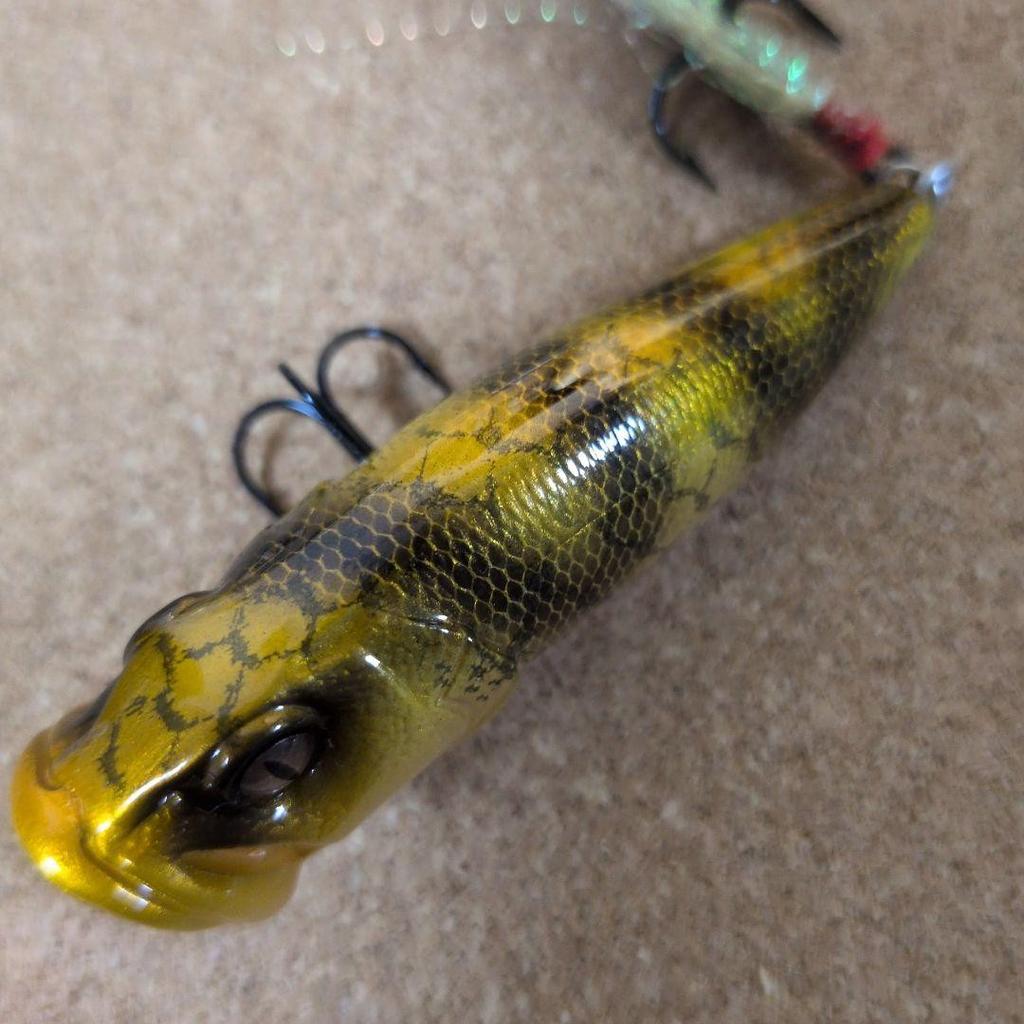 Megabass PopX ⑨ Topwater Lures 4-Piece Set Limited Edition Snake and AB Series - Image 8