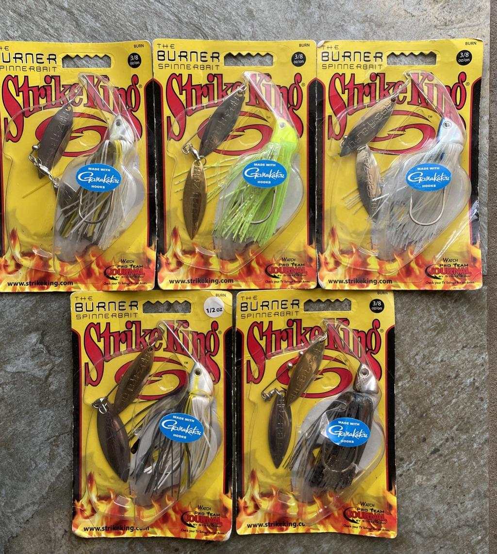 5 Strike King The Burner 3/8 & 1/2oz High Speed Spinnerbait S39 - Image 1