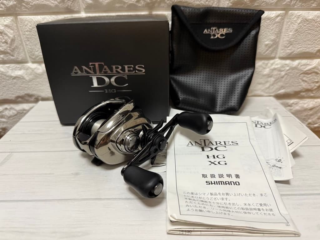 Shimano 21 Antares DC HG Right Hand Baitcasting Reel Made in Japan w/ Box & Bag - Image 1