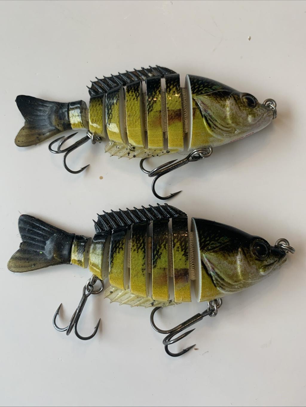 Lot Of 3 Hard Body Swimbait Fishing Lures Lucky Strike Live Series Savage Gear - Image 6