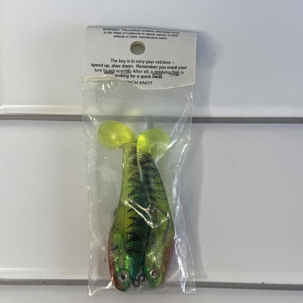 Creme Spoiler Shad 3" Swimbait FireTiger 2pk. - Image 7