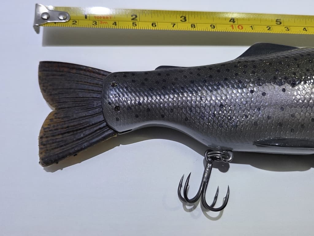 Hiroshima Customs (Hiro) Trout Swimbait 10" Lure - Image 4