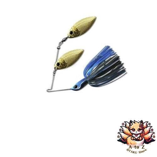 NEW Deps B Custom Double Wheel Spinnerbait 3/8oz Snubbull Black #22 - Image 1