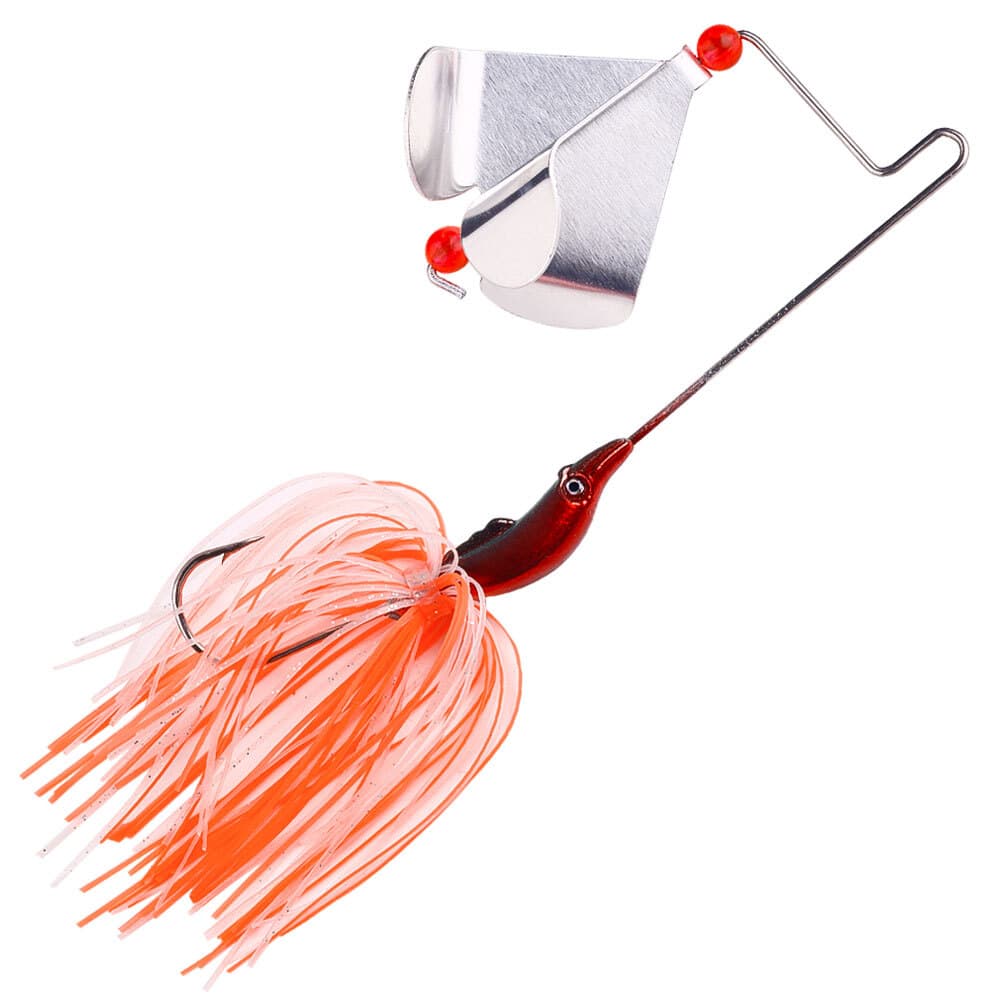 5PCS Spinnerbait Fishing Lure Buzzbait 22g Blade Bait Spoon Rubber Skirt Bass - Image 8