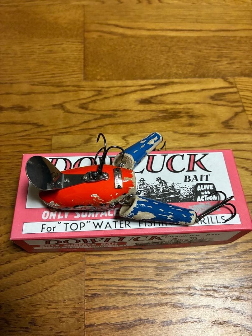 Dolluck BiwaKo Damesu Frog Lure Strawberry Kudagaeru Used - Image 3