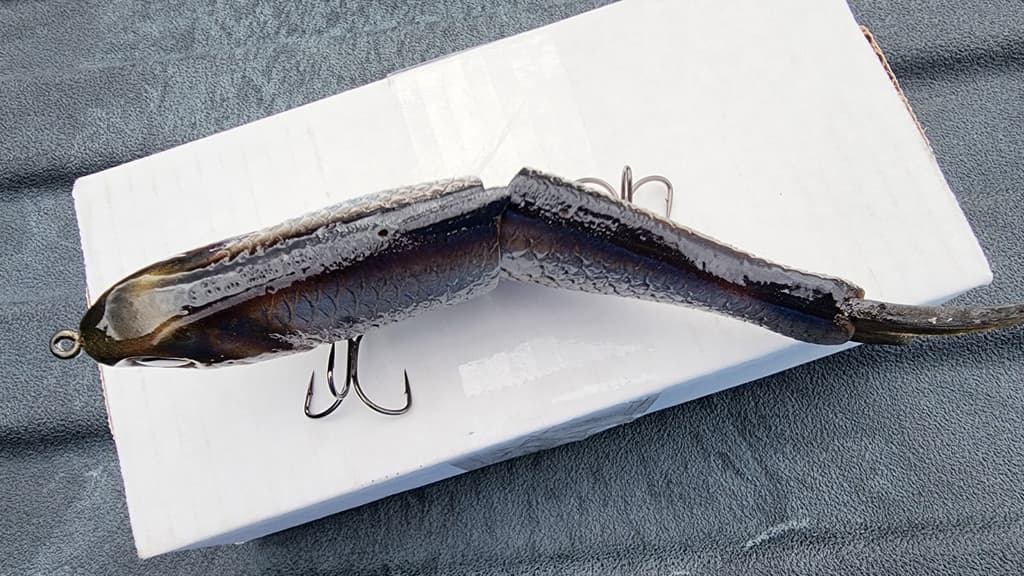 New Texas Swimbaits Gizzard Glide 8" 3.5oz Glide bait Chad Shad Clutch Pizz - Image 4