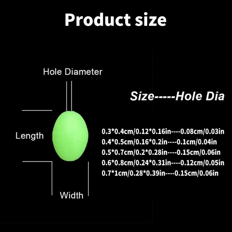 Sea Fishing Lures Eggs Floating Fishing Tackles Tool Fishing Accessories - Image 8