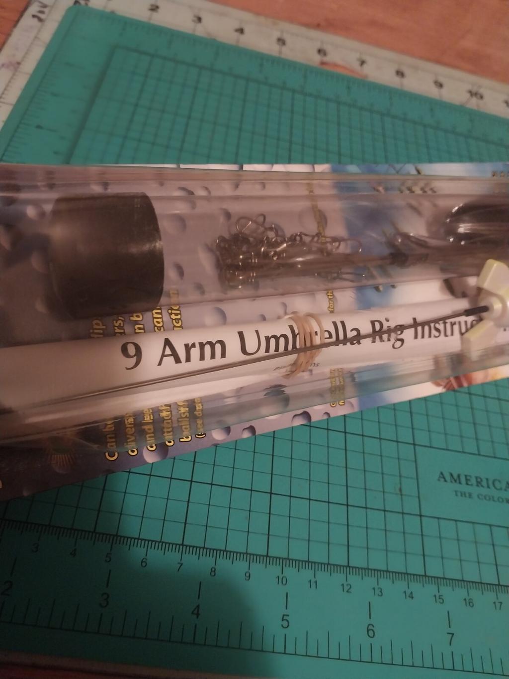 Nos Renosky Tournament Pro Umbrella Rig Mirror Image Nip - Image 11