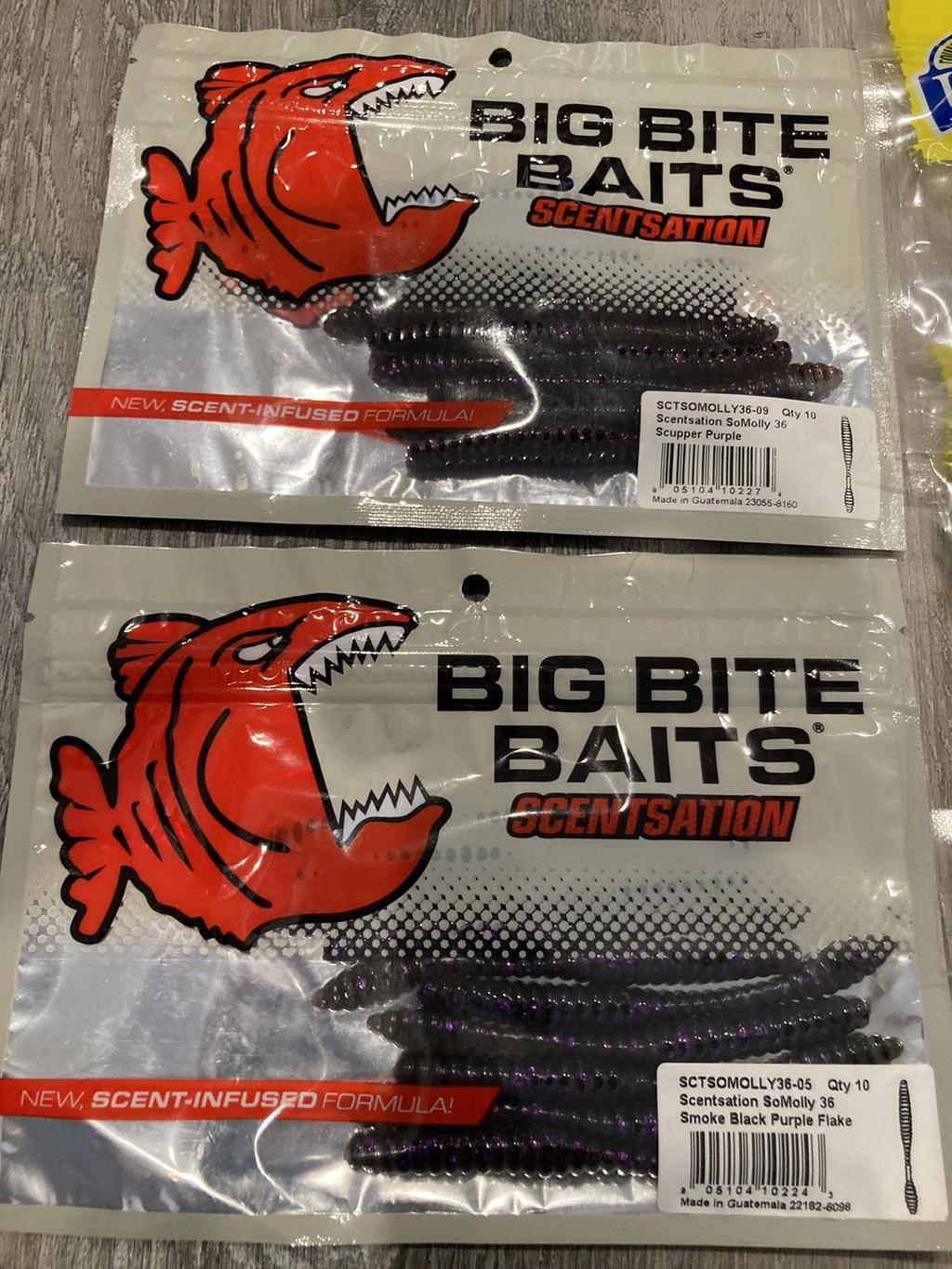 Lot of 48 Sealed Packs Mixed Soft Plastics - Kalin’s - PowerBait Mister Twister - Image 2