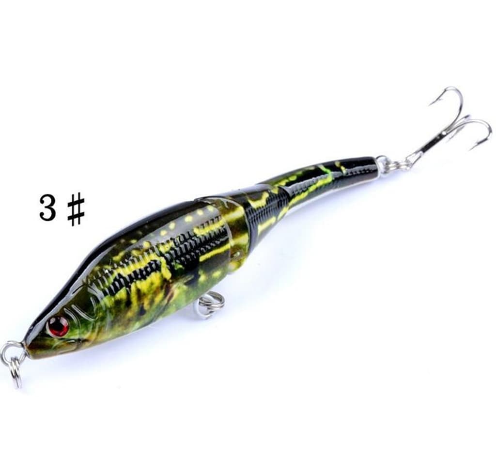 6PCS Minnow Fishing Lure Pencil Hard Trolling Sinking Swimbait Saltwater Bass - Image 5