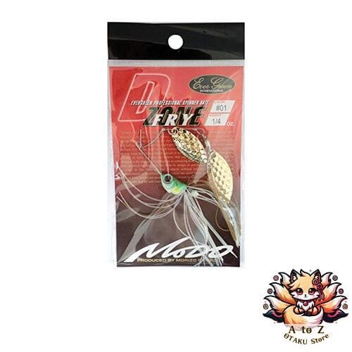 NEW Evergreen Spinnerbait D-Zone Fly Double Willow Leaf 1/4oz Ayu #01 - Image 1