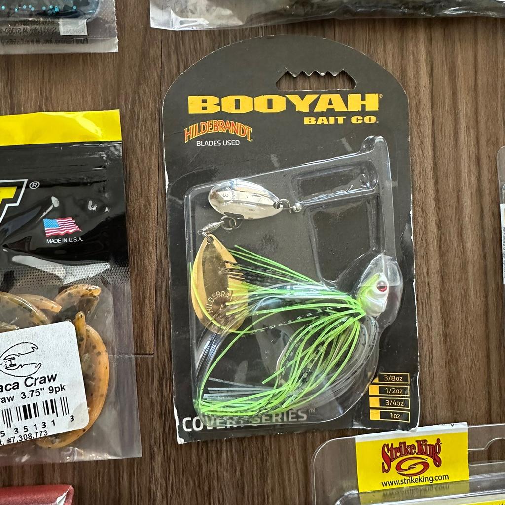 Bass Lure Bundle Lot Of 10 Including Berkley, Net Bait, Booyah, Strike King  NEW - Image 5