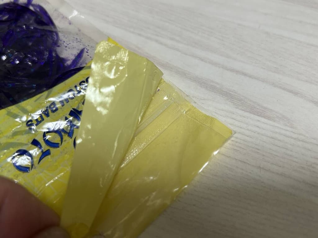 Package has stains. Gary Yamamoto Mini Skirt 10 pieces per pack, 2 packs of the - Image 4