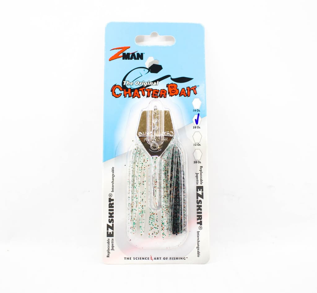 Zman Chatterbait 3/8 oz Sinking Lure Bad Shad Gold (0297) - Image 1