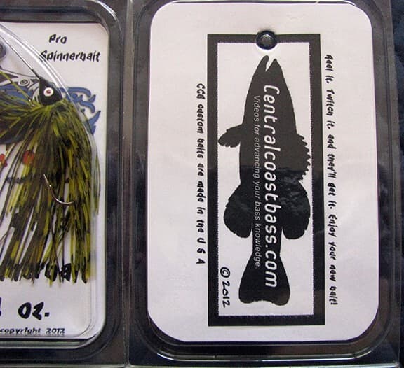 6 Custom Spinnerbaits, 1 Cavitron Buzzbait, 1 Mega Strike visor. - Image 5