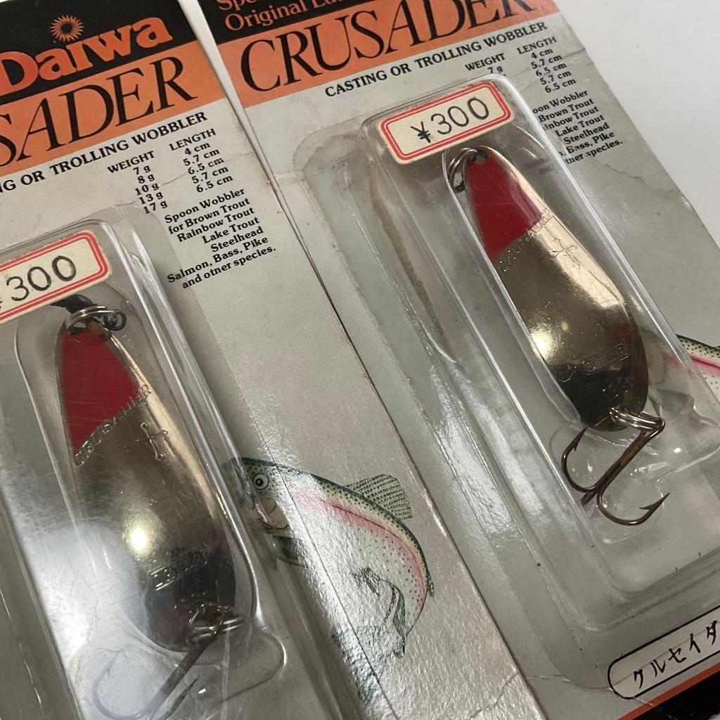 Very rare vintage Daiwa orange package spoons 11 pieces - Image 3