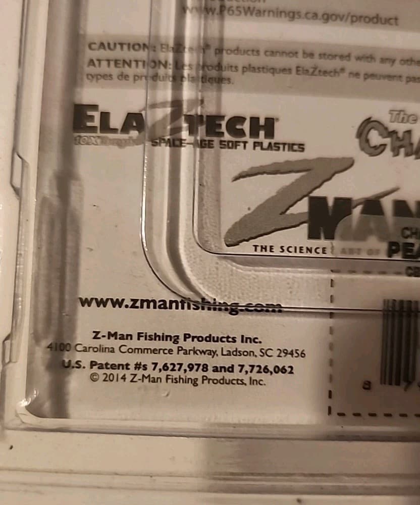 New Z-Man ChatterBait DieZel Fishing Lure 1/4 oz CBD14-08 Pearl Blue Mustad Hook - Image 6