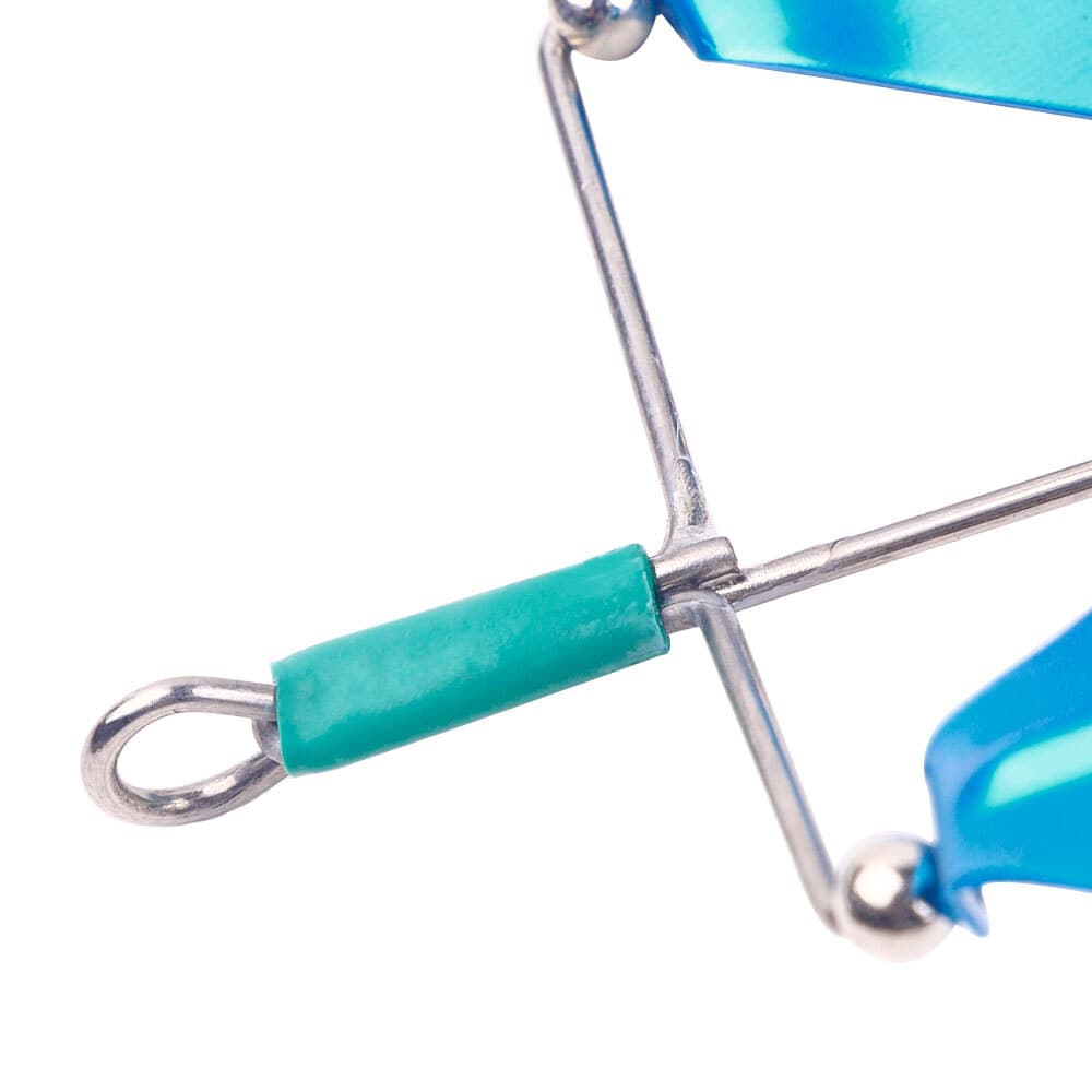 6PCS Spinner Bait Fishing Lures Jig Head Spoon Metal 3/4oz Buzzbait Blade Tackle - Image 9