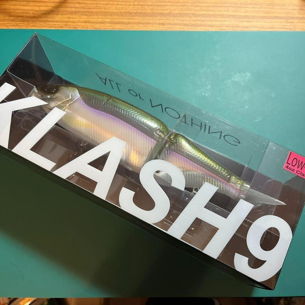DRT KLASH9 Low BIWASAGI Japanese Fishing Lure Swimbait New - Image 1