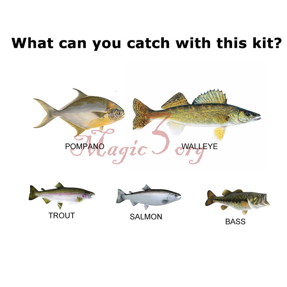 200pcs Fishing Accessories Spinner Blade Bait Kit DIY Fishing Lure Making Tool - Image 4