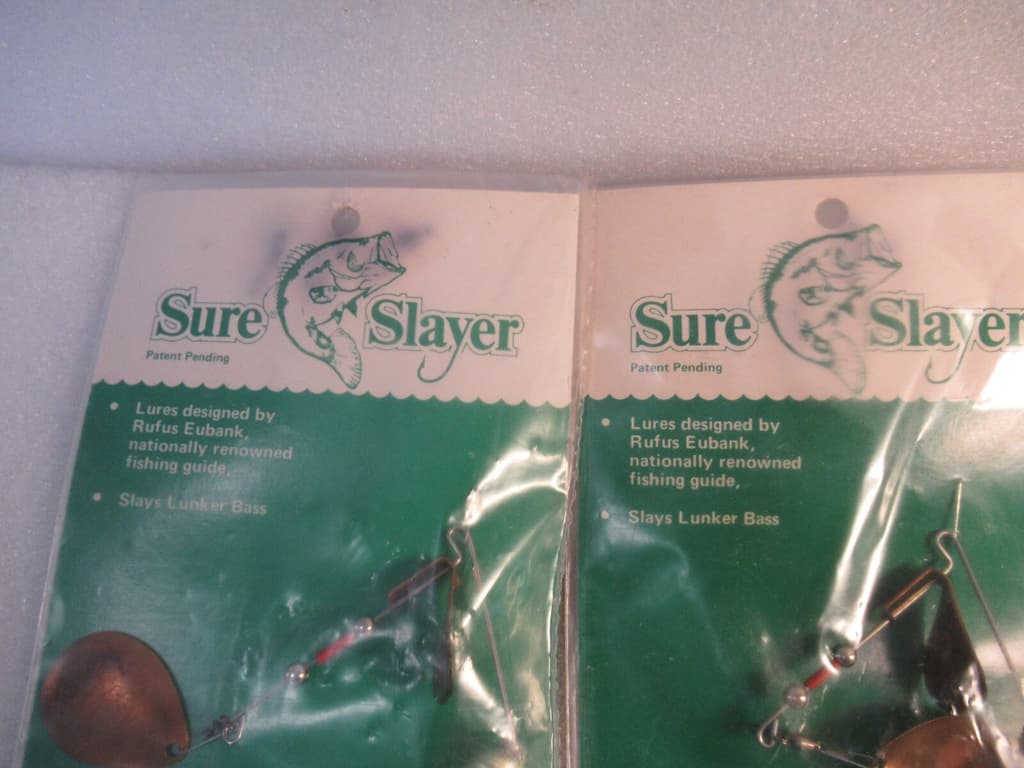EXTREMELY RARE SURE SLAYER LURE CO SPINNERBAIT  FISHING LURES (SEE DESCRIPTION) - Image 4