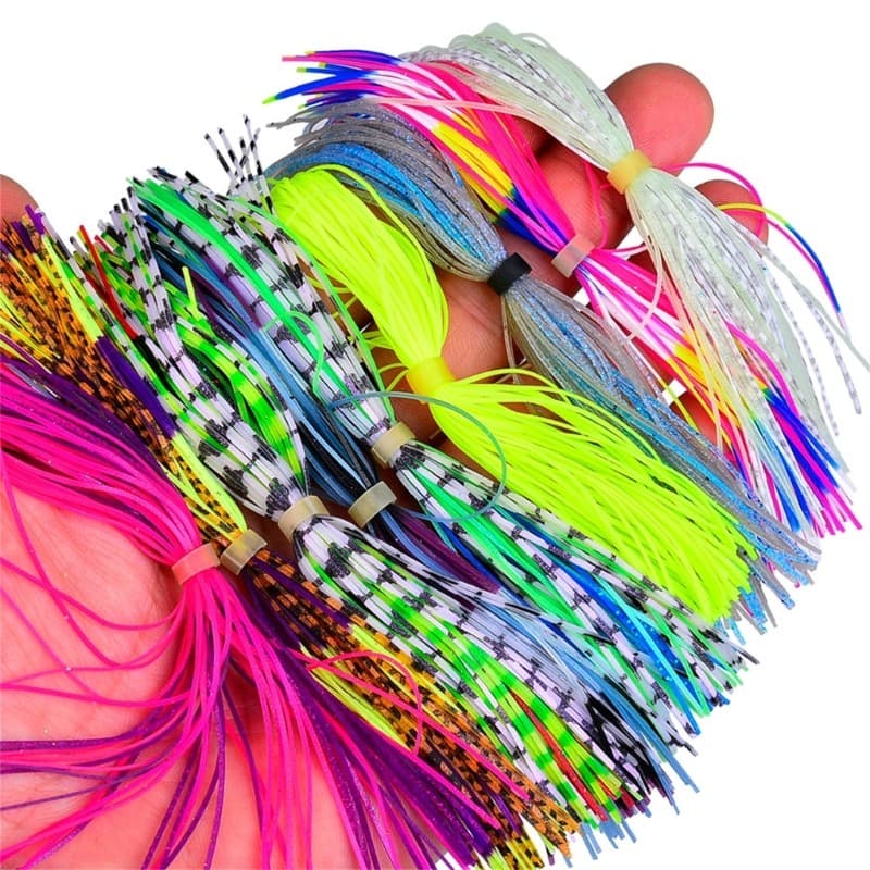 Jig Skirts Buzzbaits Jig Squid Skirt Fly Tying Materials Fishing Accessories - Image 7