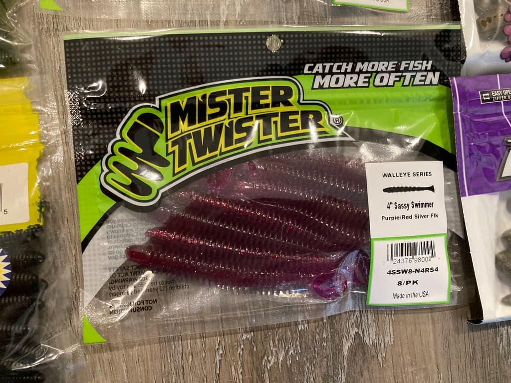 Lot of 48 Sealed Packs Mixed Soft Plastics - Kalin’s - PowerBait Mister Twister - Image 10