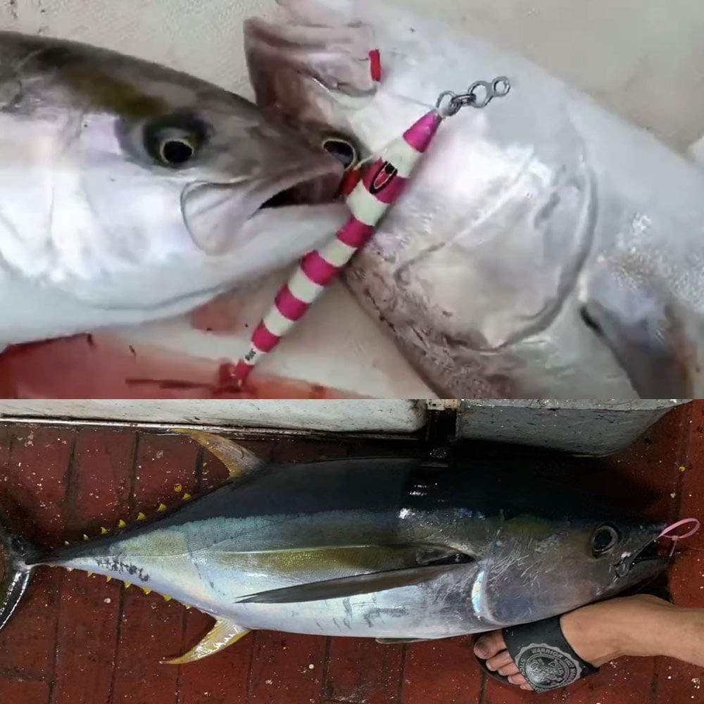 Slow Metal Pitching Falling Jigs Glow Speed Vertical Jigs Jigging Tuna Lures ... - Image 8