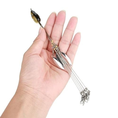 4Pack Premium18g 5 Arm Alabama Rig Head Umbrella Fishing Group Lures Bass  - Image 5