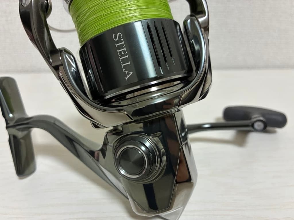 Shimano 22 Stell4000M Spinning Reel Used Good Condition with Upgraded X8 Line - Image 6