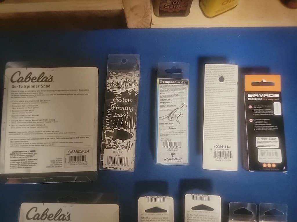 New Fishing Lure Lot, Rebel,13 Fishing,savage, Strike King, Cabelas, And More - Image 5