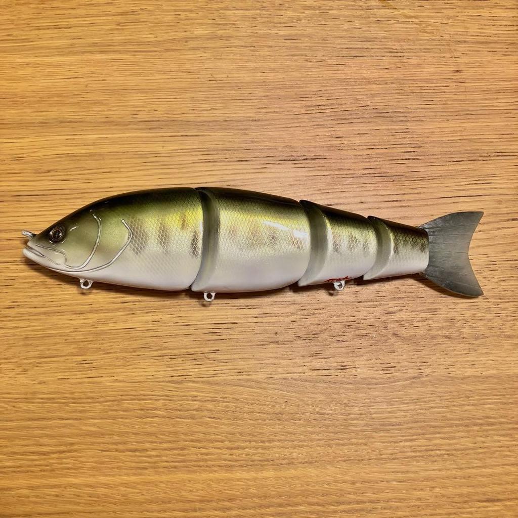 TFOX Big Bait Handmade 26cm Ghost Color Large Swimbait Rare New - Image 1