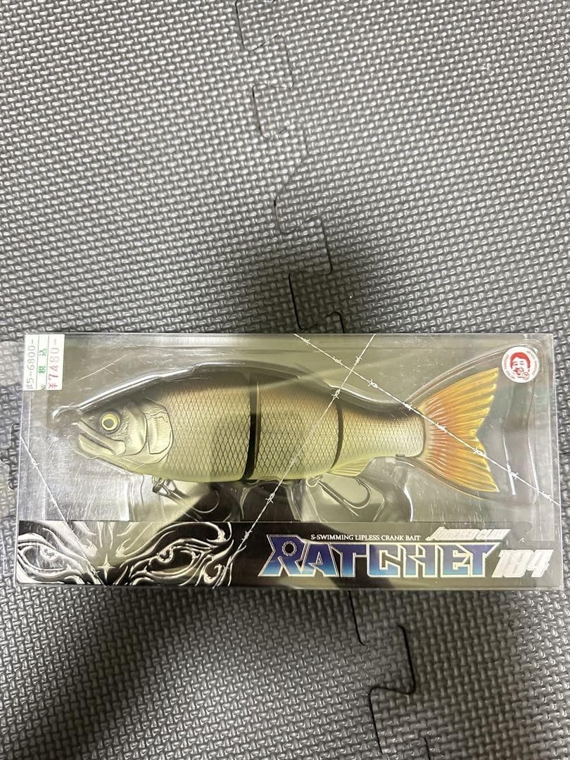 GAN CRAFT RATCHET 114 Big Bait 114mm, realistic action, Japanese made - Image 1