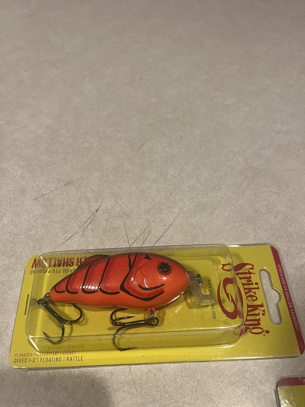 5 Pack Strike King Fire Craw Hybrid Hunter Crankbait Square Bill 1oz 1-3ft New - Image 2