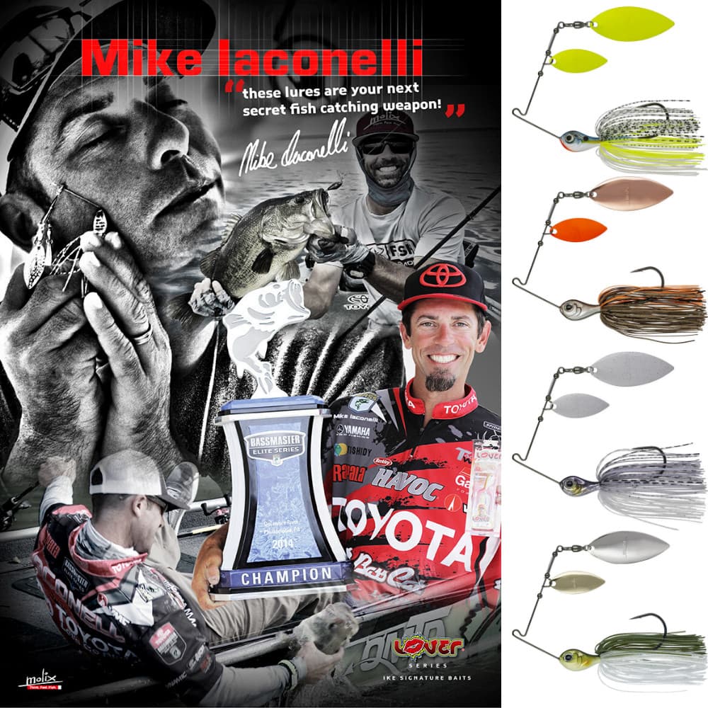 MOLIX Spinnerbait Lure Double Willow VENATOR 14g(1/2oz)/22 - Image 2