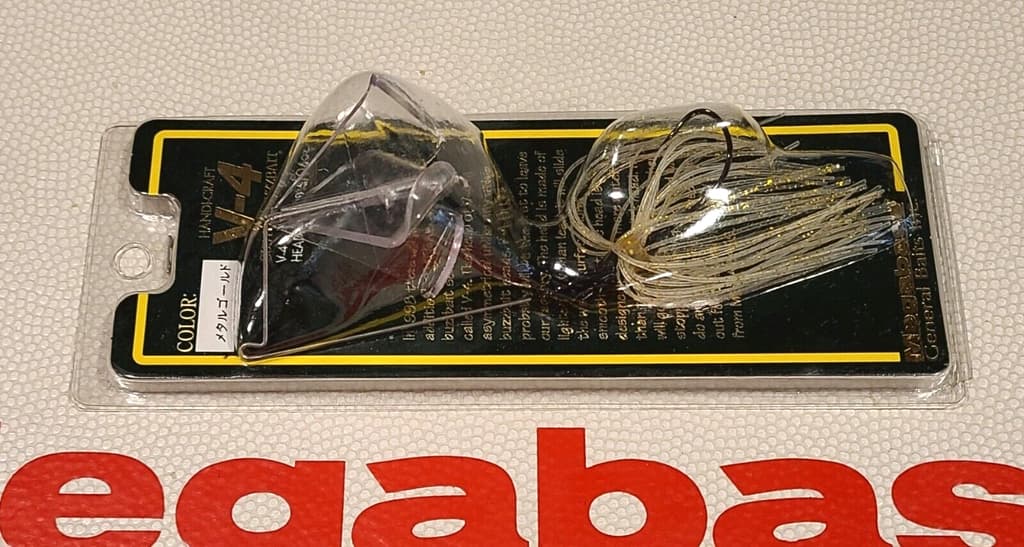 WOW! Megabass V-4 PROP BUZZ BUZZBAIT "METAL GOLD" 5/16 Oz. FREE SHIP - Image 2