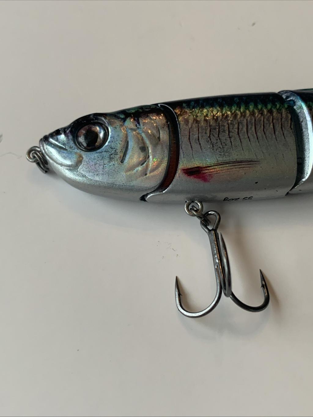 Lot Of 3 Hard Body Swimbait Fishing Lures Lucky Strike Live Series Savage Gear - Image 9