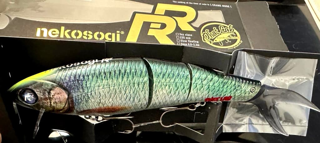 Phat Lab RARE TRIPLE Joint Nekosogi RR 0-2.3meters 3oz 9.25" 2 IN 1 Swimbait NIP - Image 2